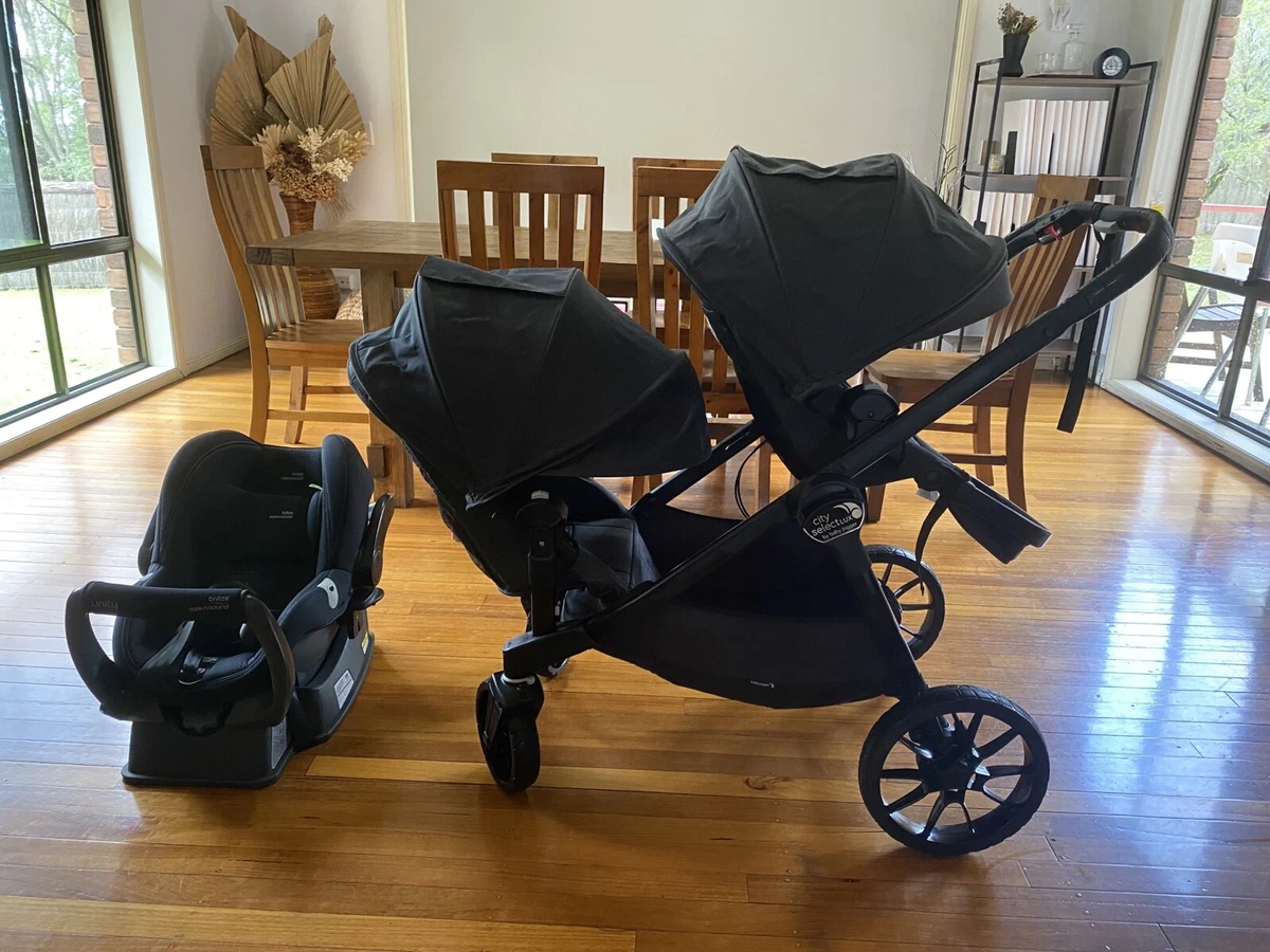 Double capsule cheap pram