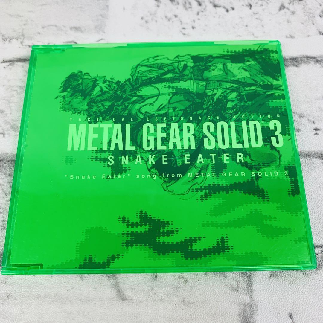 L GEAR SOLID Δ SNAKE EATER サウンドトラック METAL GEAR SOLID SOUNDTRACK CD Snake Eater song from METAL