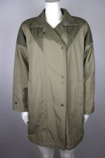 VINTAGE 1980s 80s WOMEN'S BEIGE JACKET/COAT - LONDON FOG - SIZE 8