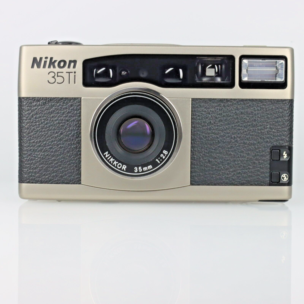 Nikon 35Ti シルバー フィルムカメラ Nikon】ニコン 35Ti 銀塩コンパクトフィルムカメラをレストアし