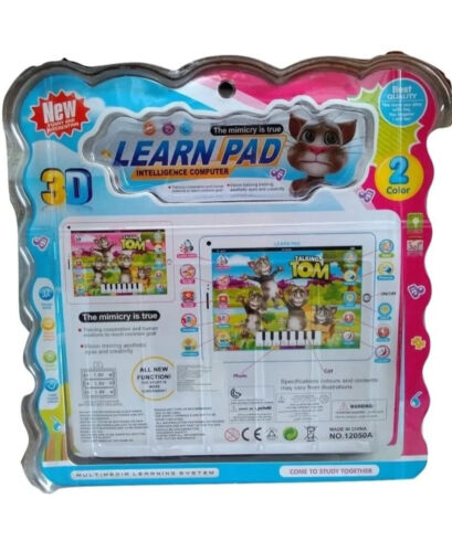 12.9" Learn Talking Pad Tablet Educational Toy Kids Gift Touch Learning Tab, 2+ - Picture 1 of 3