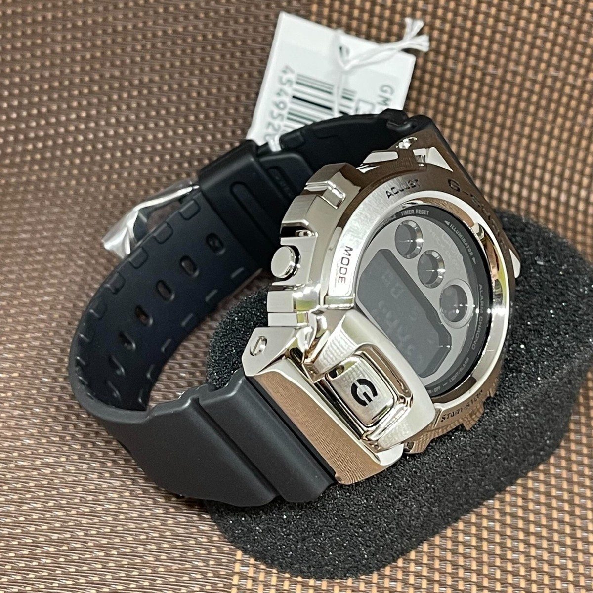 Casio G-shock Gm-6900-1 25th Anniversary Digital Metal Resin