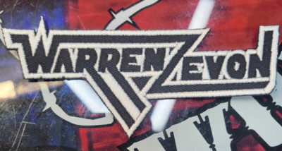 EMBROIDERED WARREN ZEVON ROCK BAND PATCH (please Read Ad)