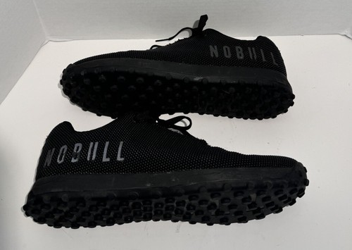 NOBULL Turf Trainer Shoe Men’s Size 13 Women’s Size 14.5 Black - Picture 12 of 12