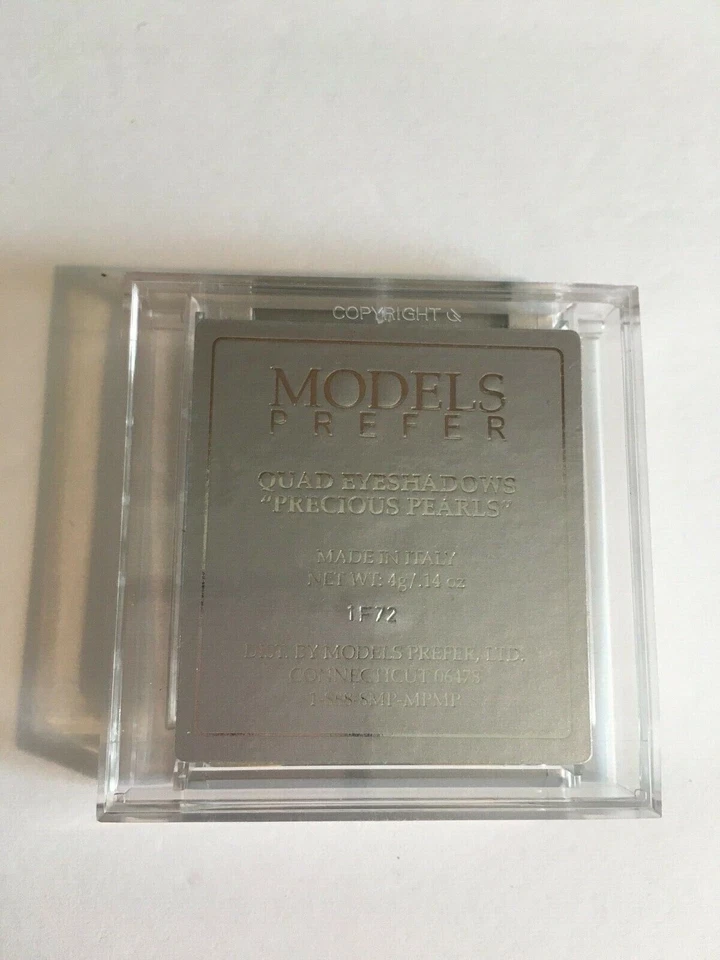MODELS PREFER  Quad Eyeshadows "PRECIOUS PEARLS" Made in Italy Rare HTF ORIGINAL - Image 3 of 3