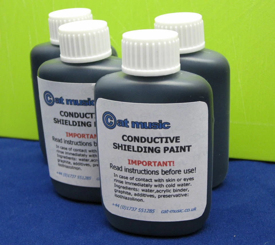 CONDUTTIVA GRAFITE SCHERMATURA PITTURA - Riduce Chitarra Hum & Buzz