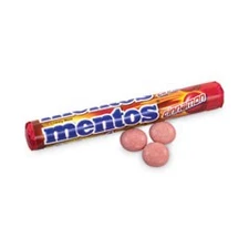 Mentos Cinnamon Singles Chewy Mints, 1.32 Oz, 15 Rolls
