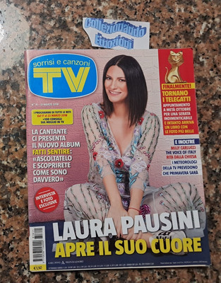 TV Lächeln und Lieder 11 2018-Laura Pausini-Milly Carlucci-Das Geheimnis