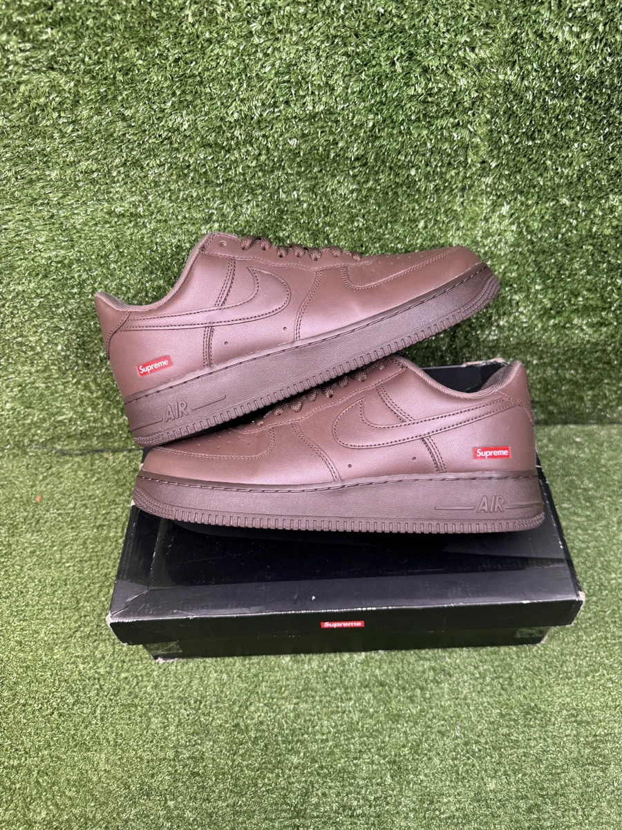 Nike Supreme x Air Force 1 Low Box Logo - Baroque Brown for Sale