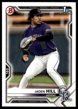 2021 Bowman Draft #BD-142 Jaden Hill