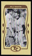 BILLY MARTIN - Tobacco Classics Baseball Card - NEW YORK YANKEES