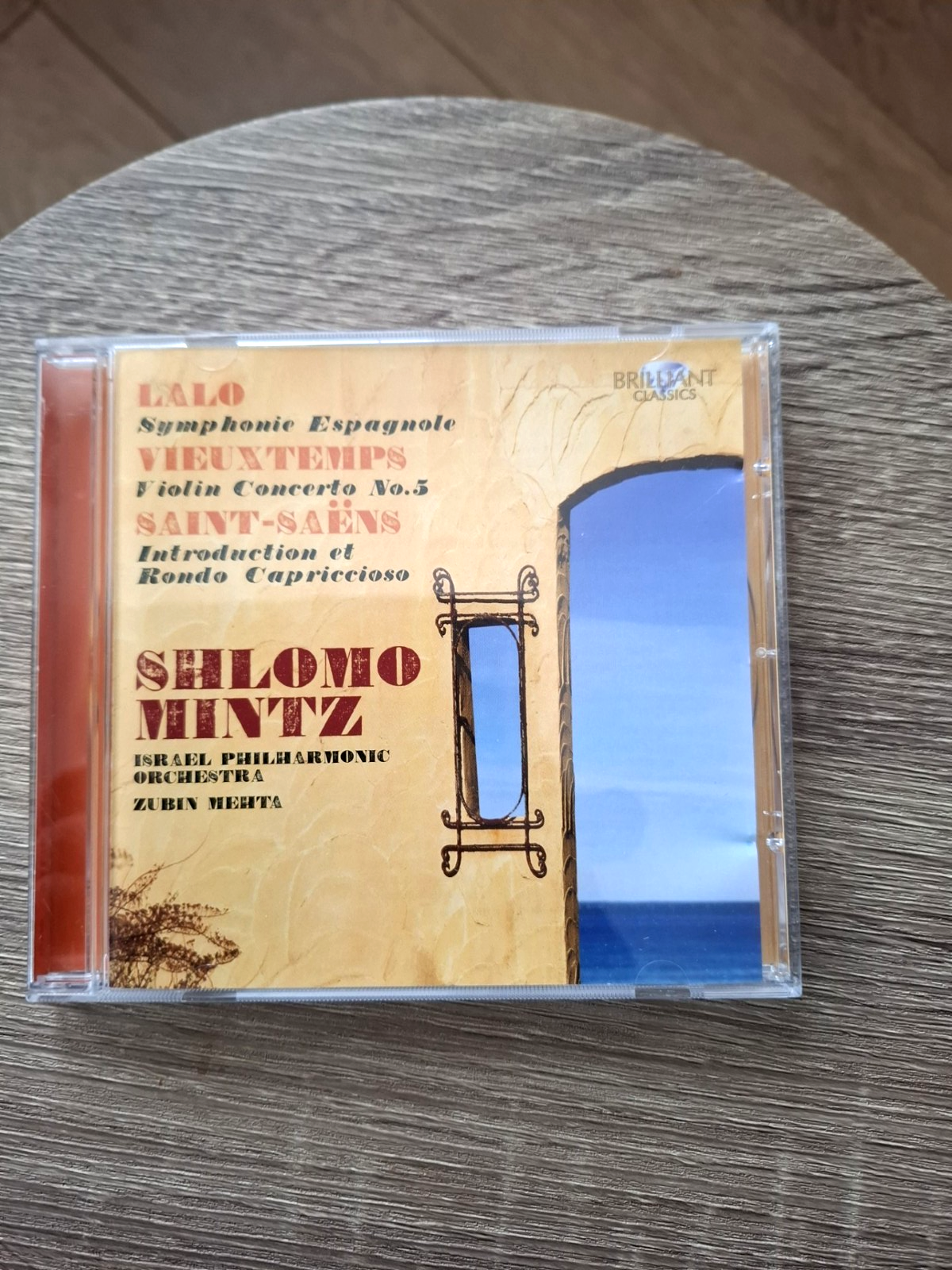 Lalo Symphony Espagnole: Vieuxtemps Violin Concerto No. 5 Camille Saint-Saens CD