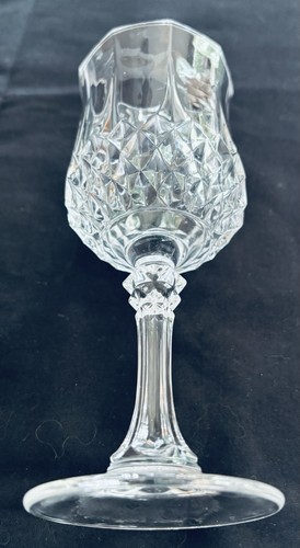Vintage Durand Wine Glasses 6 oz. LONGCHAMP Cristal d'Arques 4-Piece Set FRANCE - Picture 7 of 7