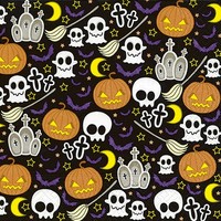 Halloween Mix Servietten 33 X 33 Cm, 20 StüCk Neu & Ovp