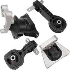 Set of 4 Engine Motor and Trans Mount Compatible with 2006-2011 Honda Civic 1.8L