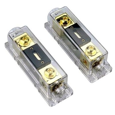 0/2/4 Gauge AWG ANL Fuse Block 250A Inline ANL Fuse Holder with 25 Style: 250A