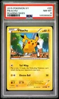 2015 POKEMON XY ROARING SKIES #20 PIKACHU PSA 8