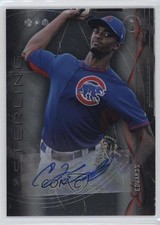 2014 Bowman Sterling Prospect Auto Carl Edwards Jr CJ Edwards #BSPA-CE Auto 11b4