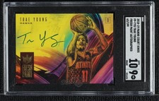 2018 Panini Court Kings Fresh Paint /199 Trae Young #FP-TYG SGC 9 MINT Auto 0d59