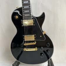 Only sold to USA LP Black Beauty Electric Guitar: Mahogany Body, Gold Parts