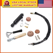 Tire Repair Set W/ 2500rpm Low Speed Air Tire Buffer Pneumatic Tire Patch Roller
