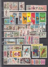 SENEGAL 1960-1966 various MNH stamps (CV $175 EUR148)