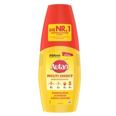 Multi Insect Pumpspray 100 ml   Schutz vor Mücken Stechfliegen Zecken Reise