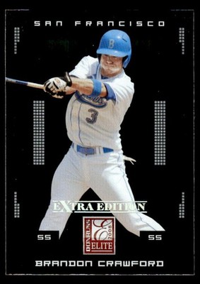 Brandon Crawford 2008 Donruss Elite Extra Edition #11 San Francisco Giants ESE