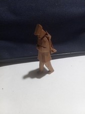 Vilkskunst Erzgebirge Figur Bergmann Holz. Geschnitzt ca 9 cm Hoch