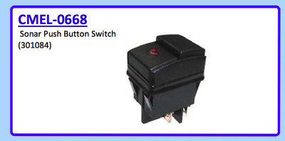 WASHTECH ON/OFF PUSH BUTTON SWITCH (301084) CMEL-0668 60030097