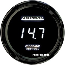 Zeitronix Zt-3 Wideband Oxygen Sensor Afr System Zr-3 Black Gauge White Led Zeitronix Zt-3 Wideband Oxygen Sensor Afr System Zr-3 Black Gauge White Led