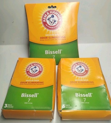 Arm & Hammer Bissell 7 ODOR ELIMINATING VACUUM BAGS 8 Bags 