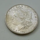 Uncirculated 1890 Philadelphia Mint Silver Morgan Dollar