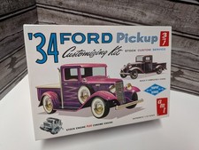 Amt 34 Ford Pickup Hot Rod Plastic Model Kit Sealed Amt 34 Ford Pickup Hot Rod Plastic Model Kit Sealed