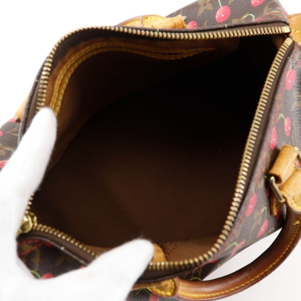 Louis Vuitton Speedy 25 Cherry Murakami M95009 Monogram 2005