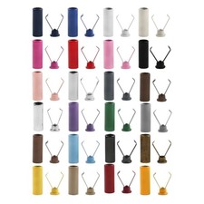 10Pcs Adjustable Elastic Cord Fasteners Clip Metal Drawstring Stoppers Clamps