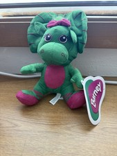 Barney  Friends Baby Bop Plush 7" Stuffed Dinosaur Toy Factory 2022 NWT