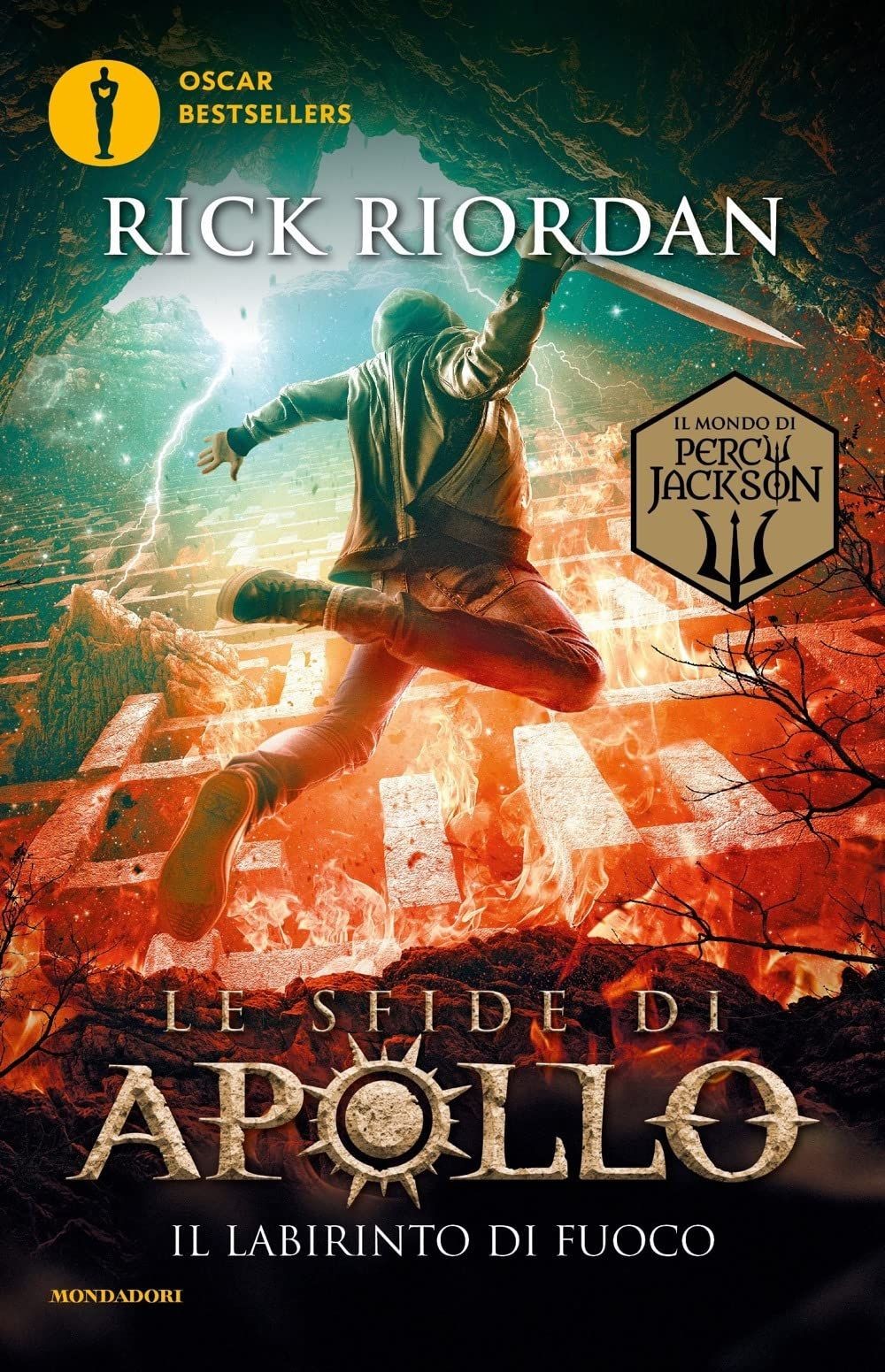 Libri Rick Riordan - Il Labirinto Di Fuoco. Le Sfide Di Apollo #03