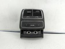 2018 Audi A6 REAR CENTER CONSOLE POWER OUTLET AIR VENT HEAT CONTROL PANEL WFRVT