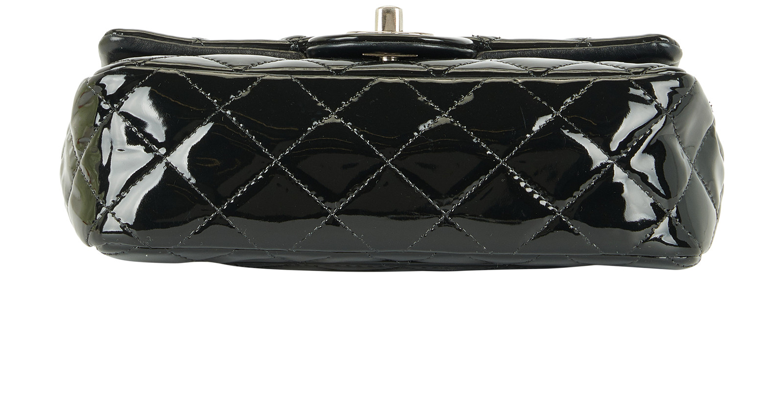 Chanel Mini Rectangular Single Flap Crossbody Pat… - image 5