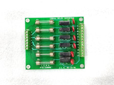 L.E.R.S. 160086 Diode DC Board PCB 120VDC Relay Interface Louisiana Electric Rig