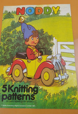 Original Gary Kennedy (Intarsia) Noddy 5 x Knitting Patterns - Booklet