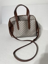 Fossil Sydney Satchel Medium Women's Leather Handbag - Taupe/Tan