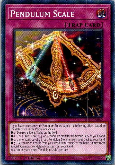 Yu-Gi-Oh 2022 Pendulum Scale DIFO-EN069 C