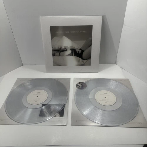 Taylor Swift-The Tortured Poets Department: The Manuscript 2LP 2024 Clear Vinyl