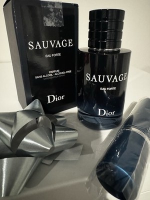 Sauvage Dior Men's Eau Alcohol Free Parfum. Authentic!! Retail $187 with tax!