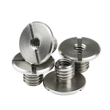 Stainless Steel Screw Female 1/4-20 Male 3/8-16 Thread Adapter for Camera Tripod