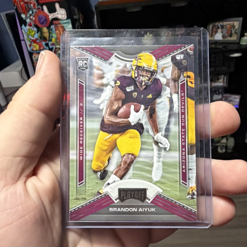 Brandon Aiyuk 2020 Panini Chronicles Draft Picks Playoff RC #7 Arizona State B9A