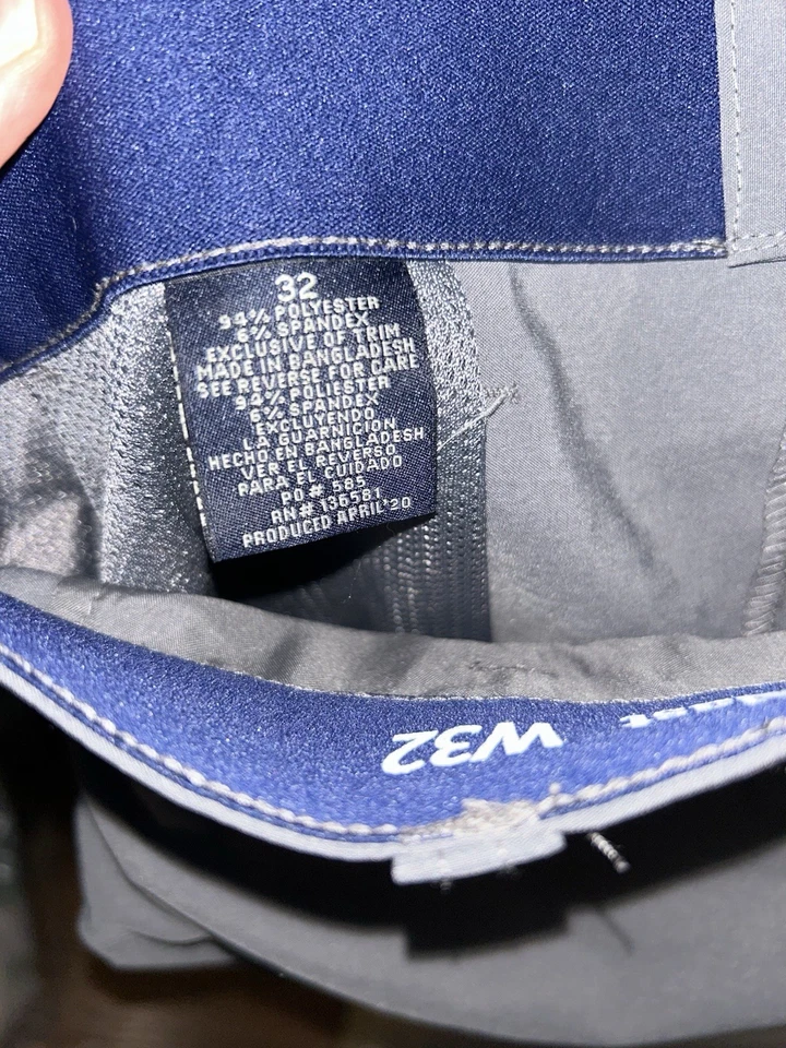 Pantalones cortos grises para hombre Nat Nast W32 Foto 3 de 4