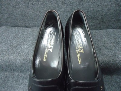 Bally Switzerland Shoes Mens 13N Black Leather Tirano Dress  display picture 3